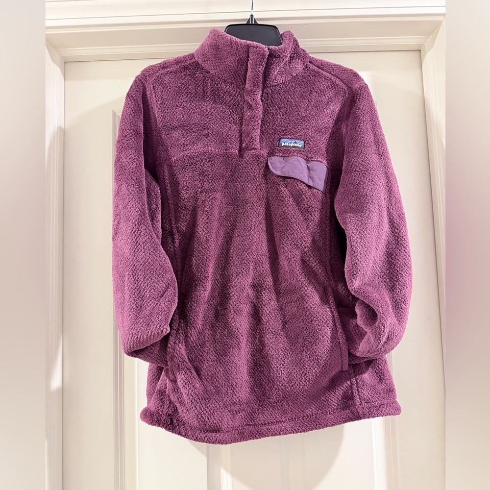 Patagonia Women’s Cozy Purple Fleece Pullover